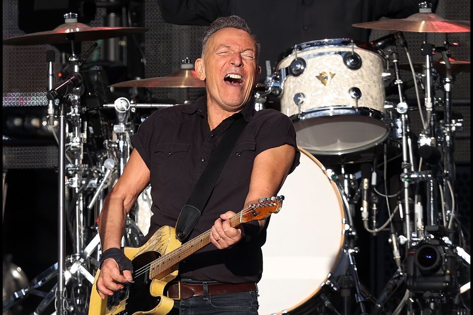 Bruce Springsteen at the RDS in Dublin with the E Street Band in 2023. Photo: Steve Humphreys